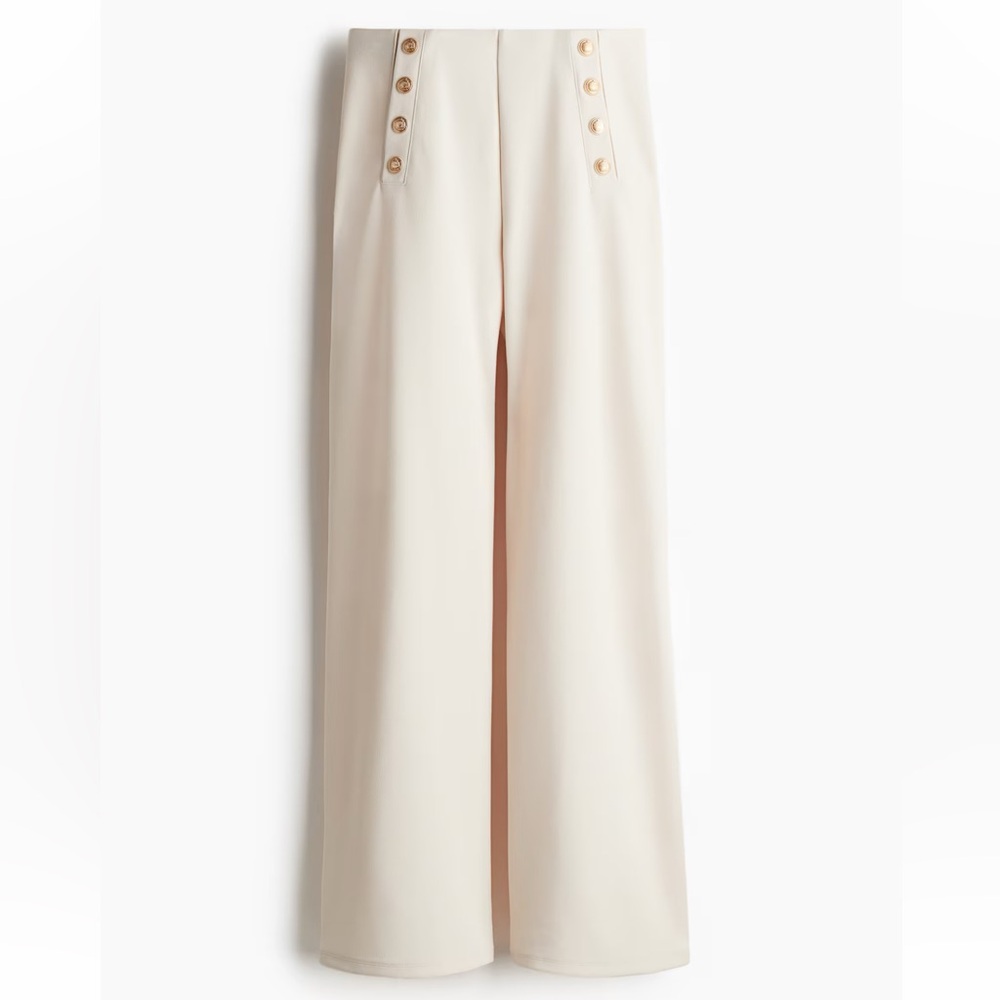 NWT H&M Button Front Pant